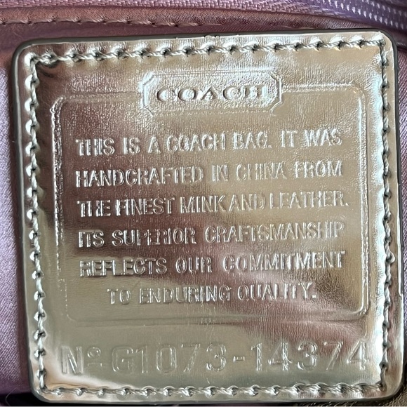 NWT Coach Poppy Mink Fur and Leather Trim Evening Bag -- RARE!! - Picture 12 of 15